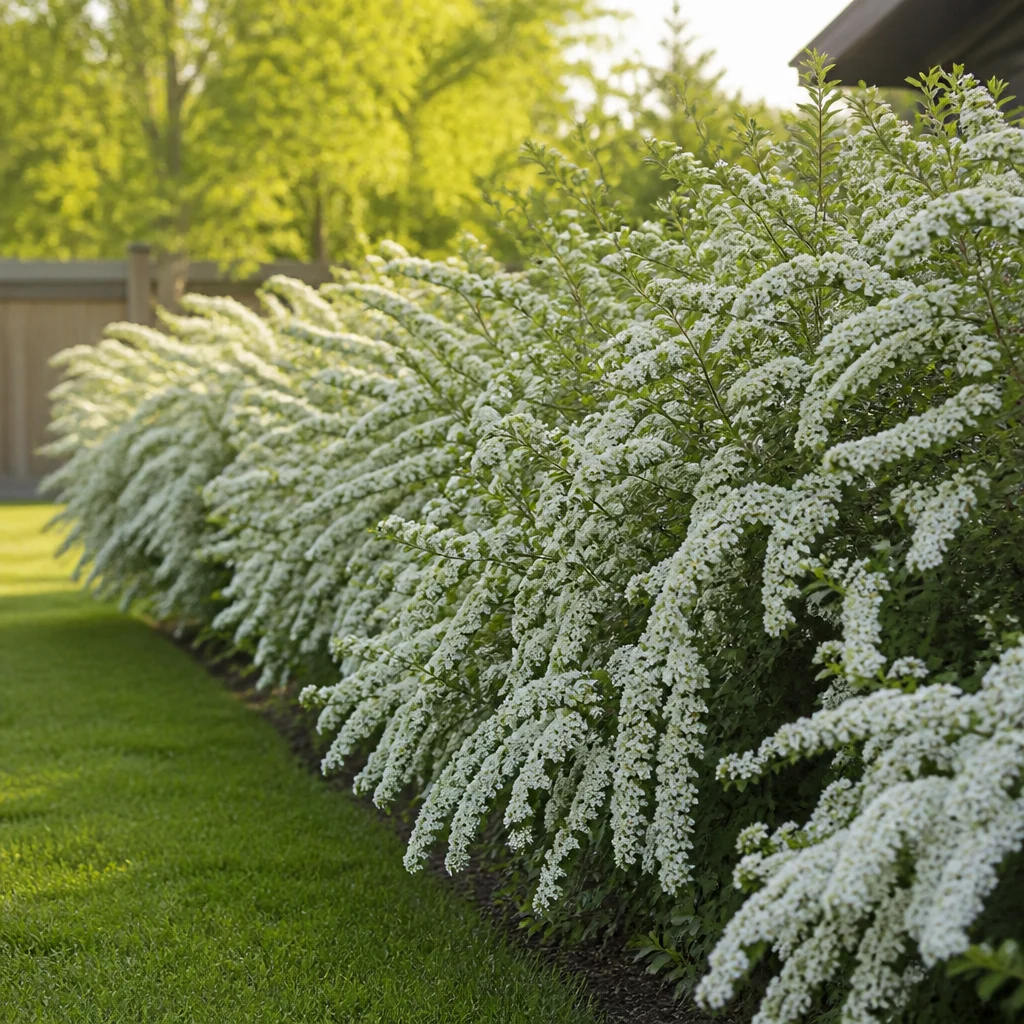 1. Спирея серая (Spiraea × cinerea)