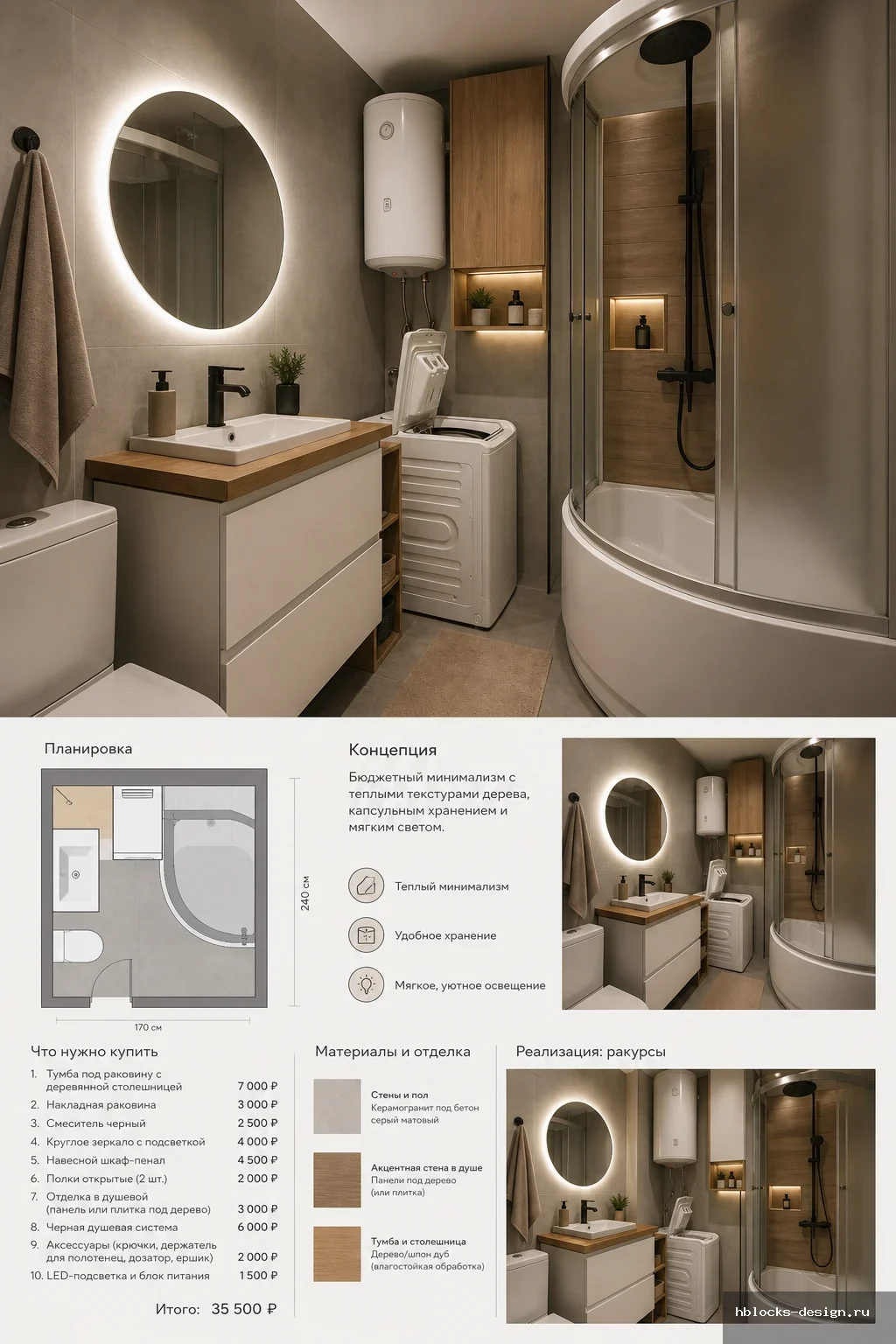 Bath room · Минимализм

Референсы (1): 1) «IMG_2724.jpg».
Инструкция по референсам: Нужно создать схему и фотографию интерьера будущей комнаты. Фото 1 - исходная фотография, как сейчас выглядит комната.
Нужно под стиль, как на референсах - фото 2,3,4 - поменять е