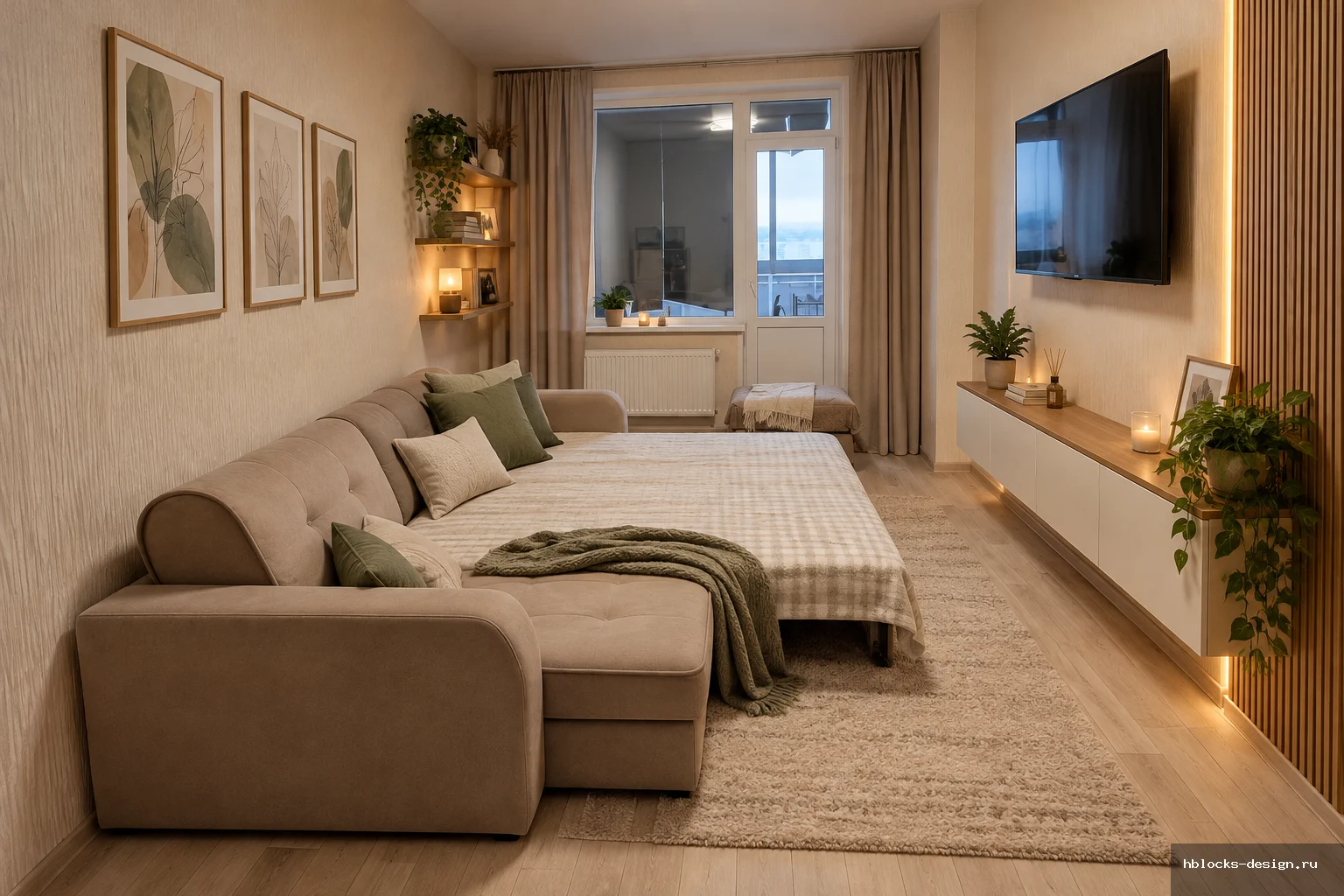 Interior — same functional room as in the source image (keep room type, layout, windows, camera; do not replace with a generic living room or unrelated space). · Пользовательское описание