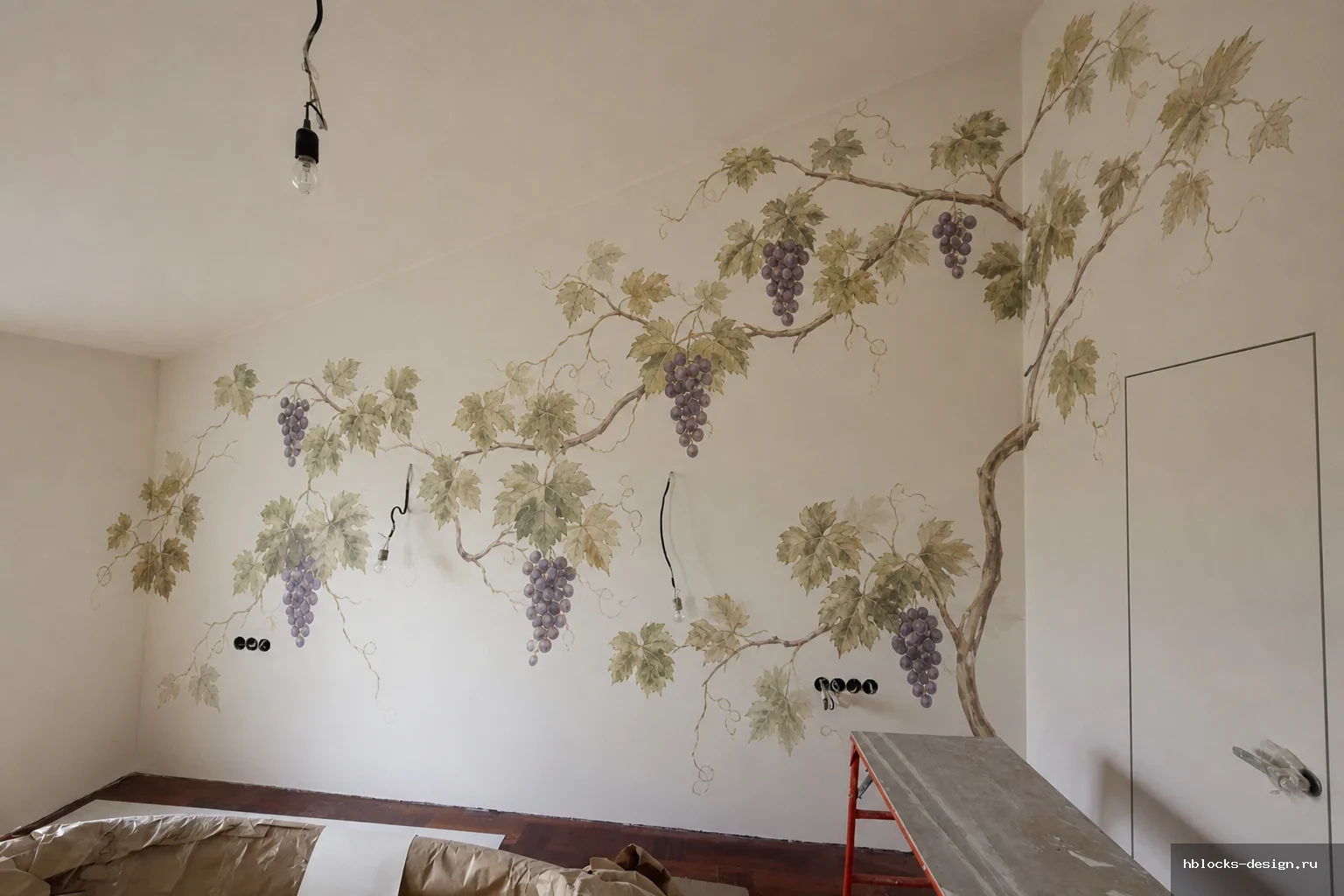 Determine scene type from the source image (interior room, building facade, or outdoor landscape); keep the same functional space, layout, windows, and camera as in the photo; do not replace with an unrelated scene. · Пользовательское описание